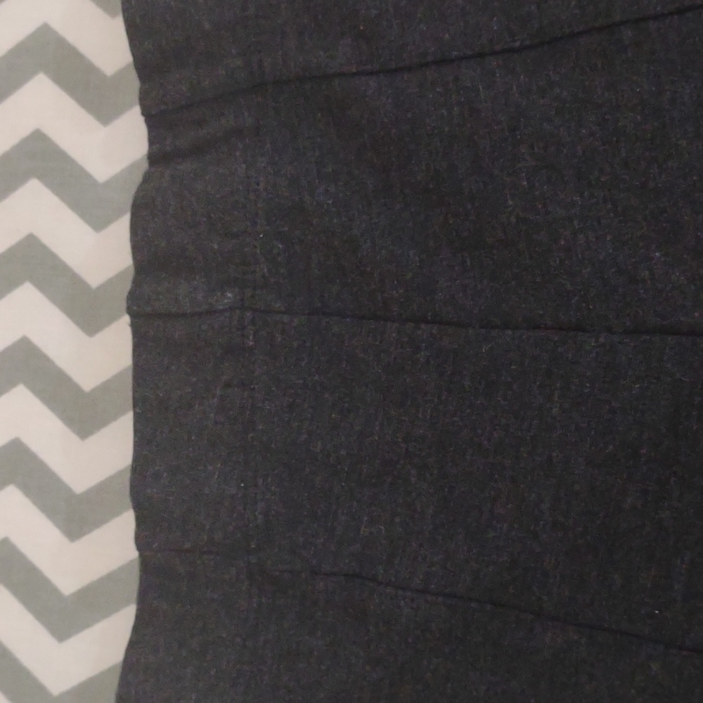 Common Sense straight leg stretch ankle pants Size M Charcoal. Made in the USA - Picture 5 of 7